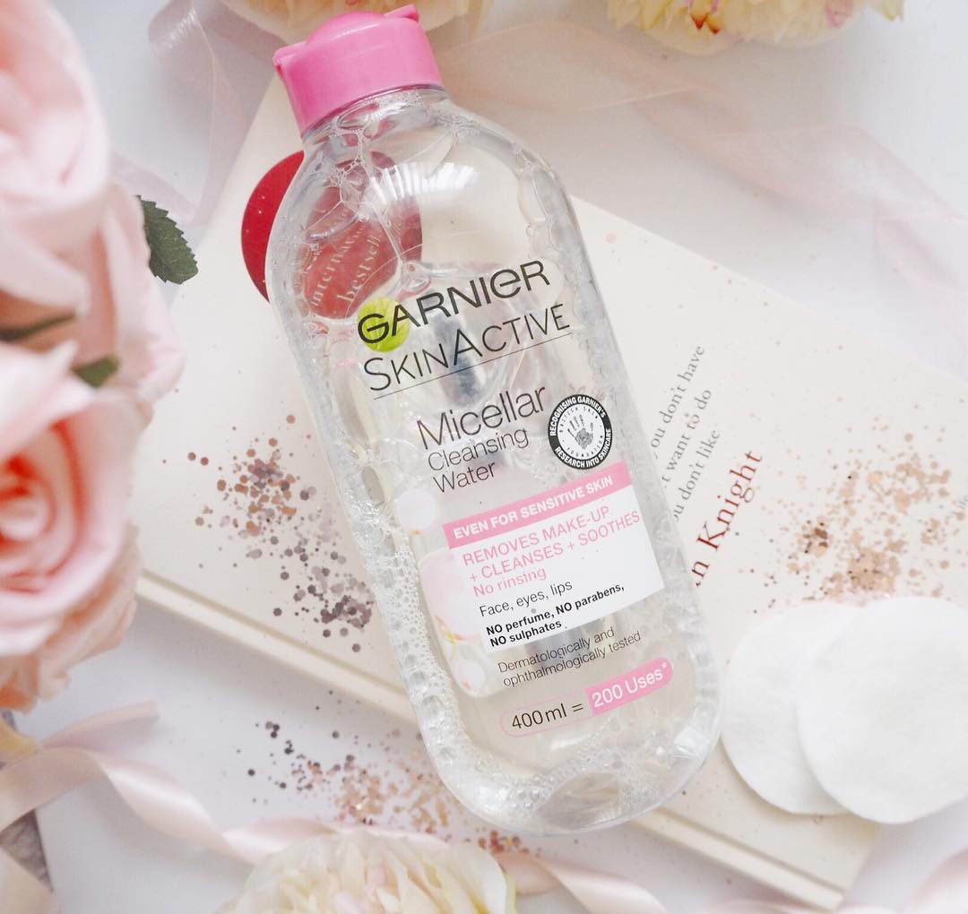 NƯỚC TẨY TRANG GARNIER MICELLAR CLEANSING WATER (MÀU HỒNG)