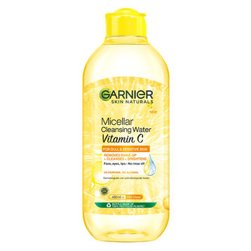 NƯỚC TẨY TRANG GARNIER CLEANSING WATER VITAMIN C (MÀU VÀNG)