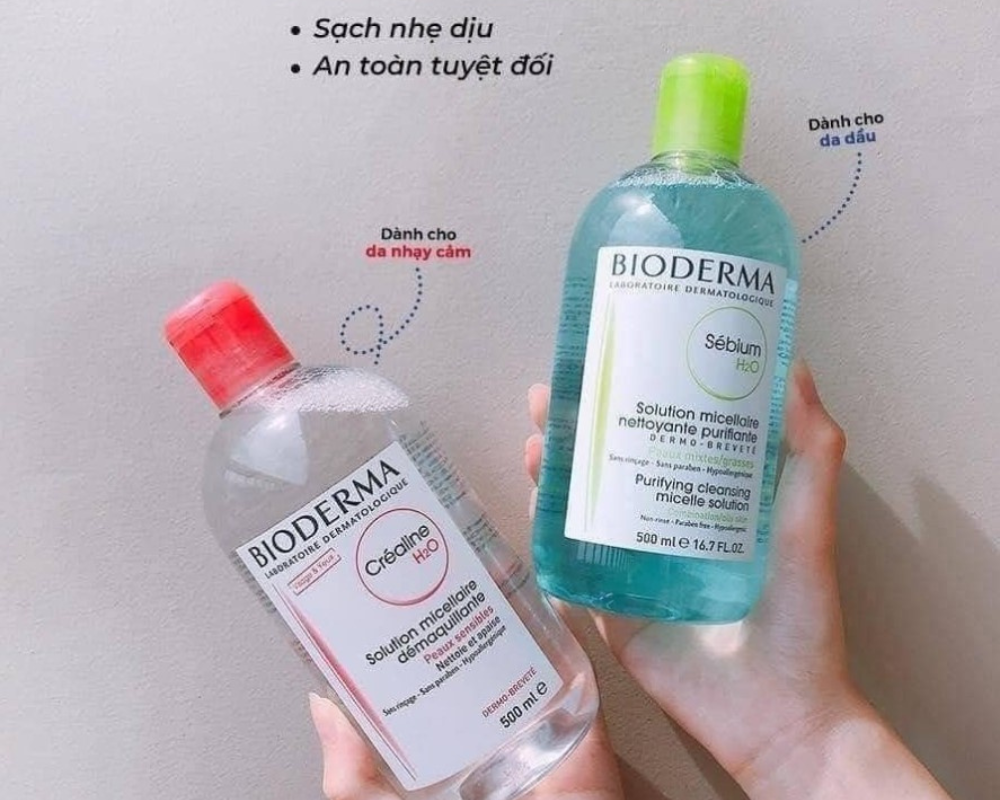 nước tẩy trang bioderma