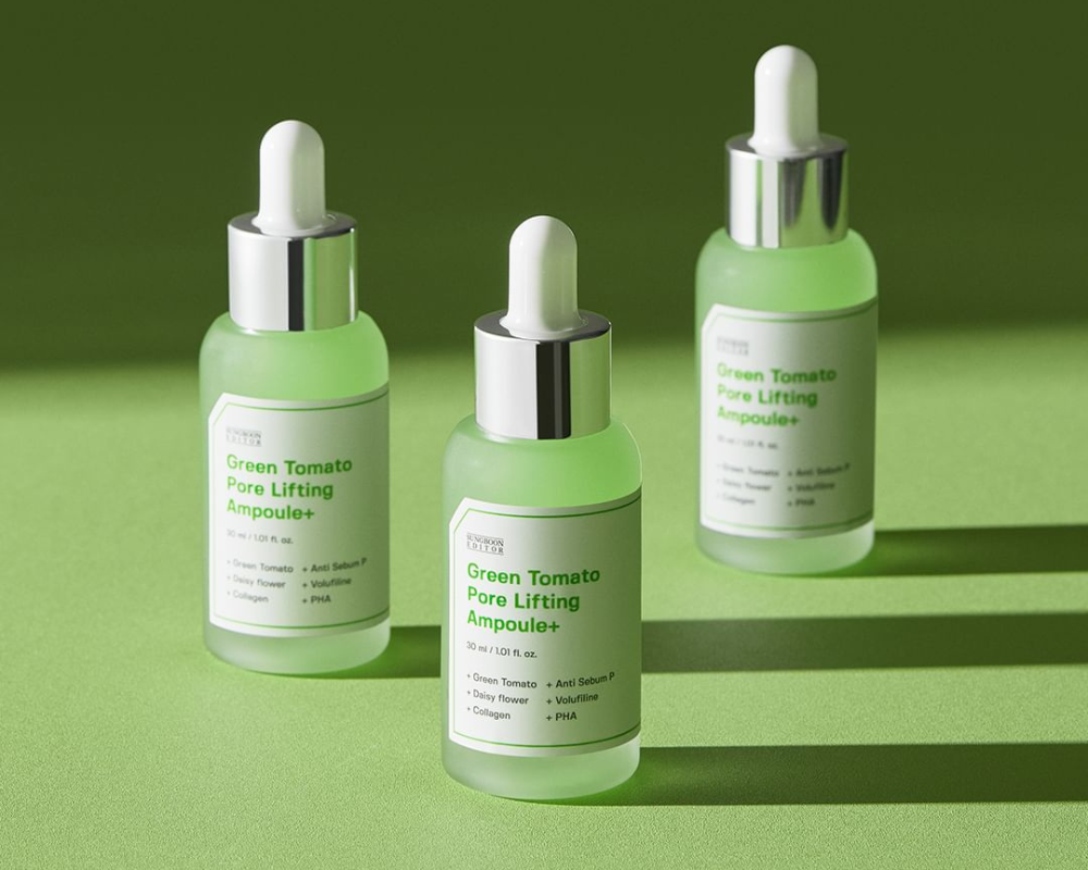 thương hiệu serum SUNGBOON Green tomato