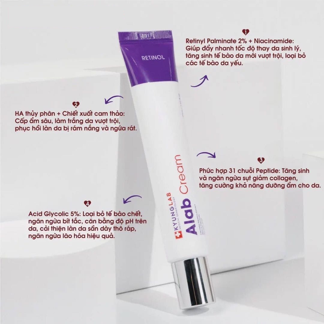 Kem dưỡng RETINOL Alab Cream Kyung Lab (Mới)