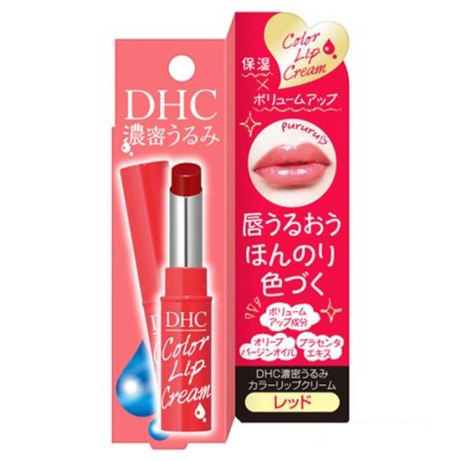 Son dưỡng DHC màu đỏ cherry