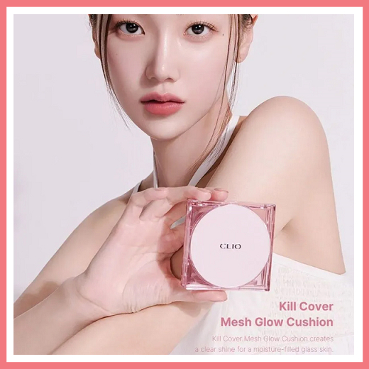 PHẤN NƯỚC CHE KHUYẾT ĐIỂM CLIO KILL COVER MESH GLOW HỒNG