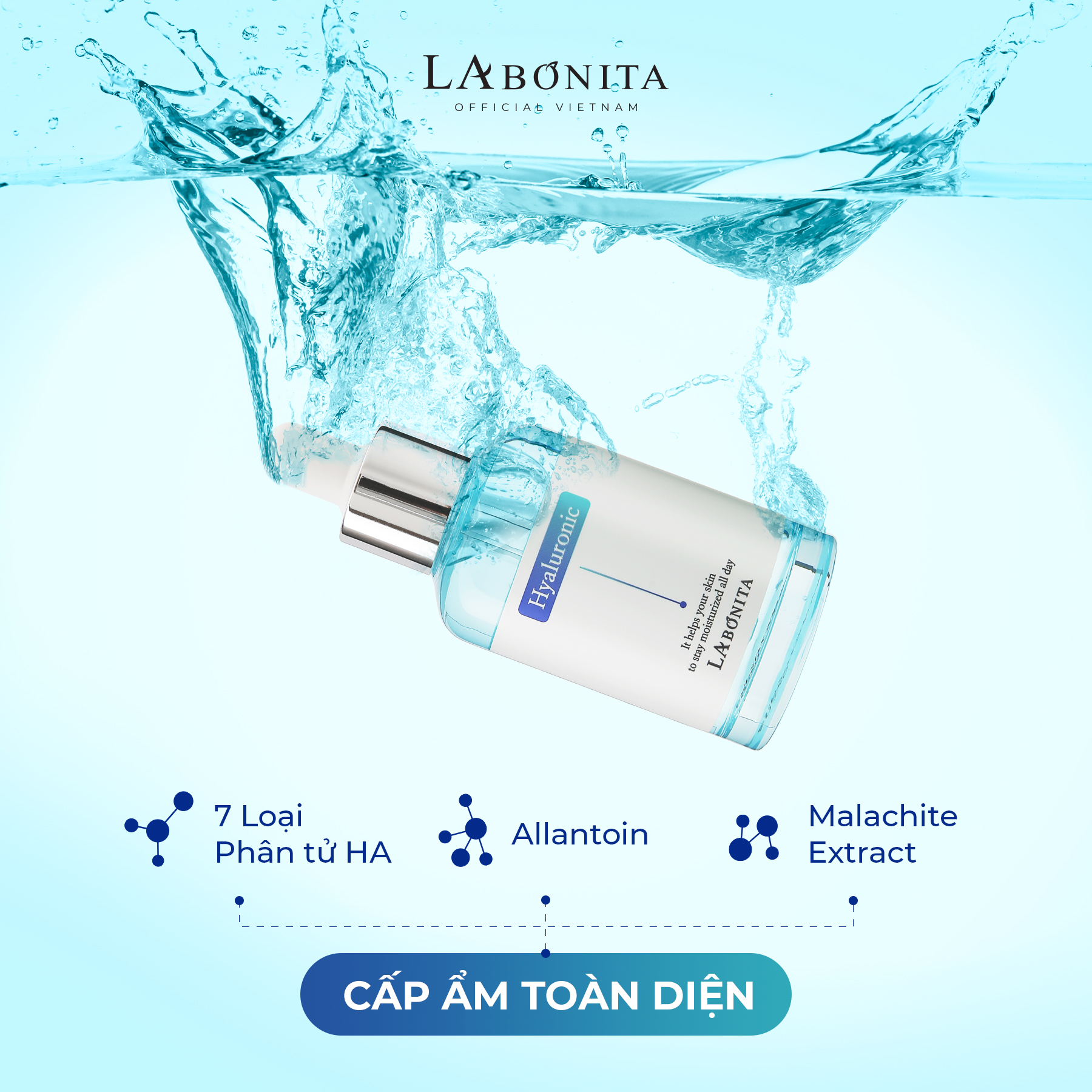 serum La Bonita Vital Hyaluronic Acid Serum