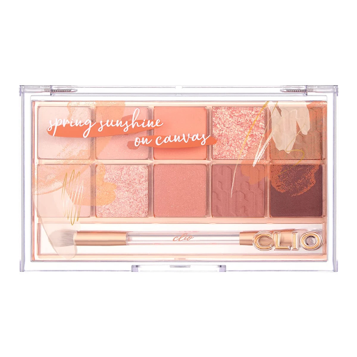 Phấn mắt NEW CLIO PRO EYE PALETTE 15 Spring Sunshine On Canvas