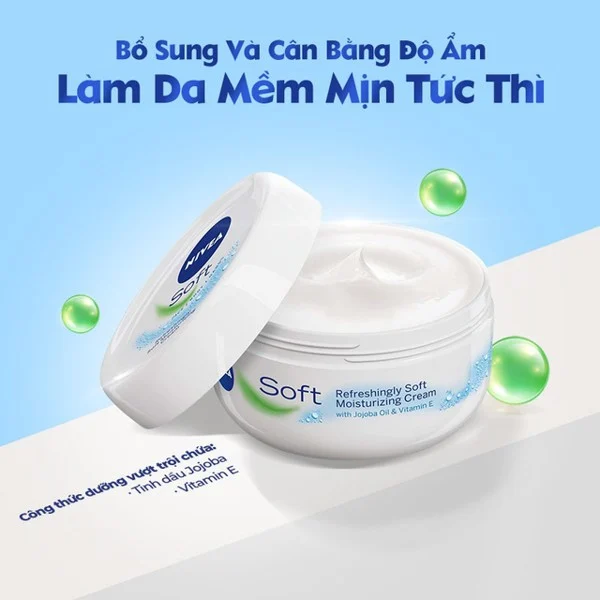 KEM DƯỠNG NIVEA SOFT 200ML