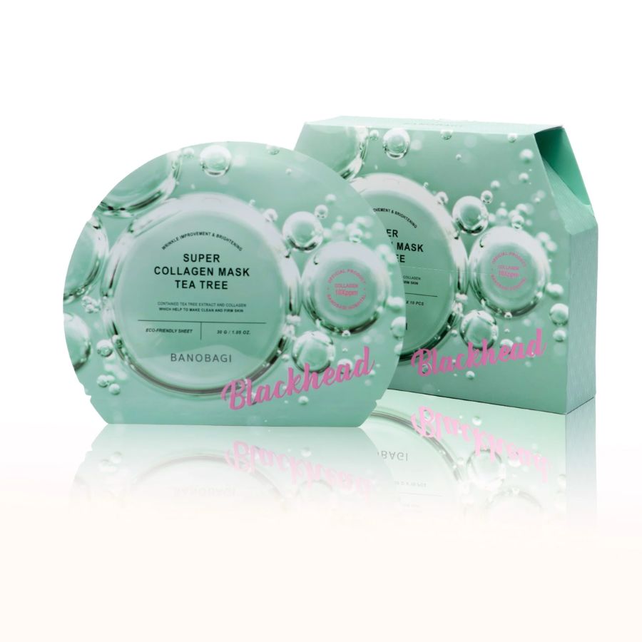 Mặt Nạ Banobagi Super Collagen Mask - Tea Tree