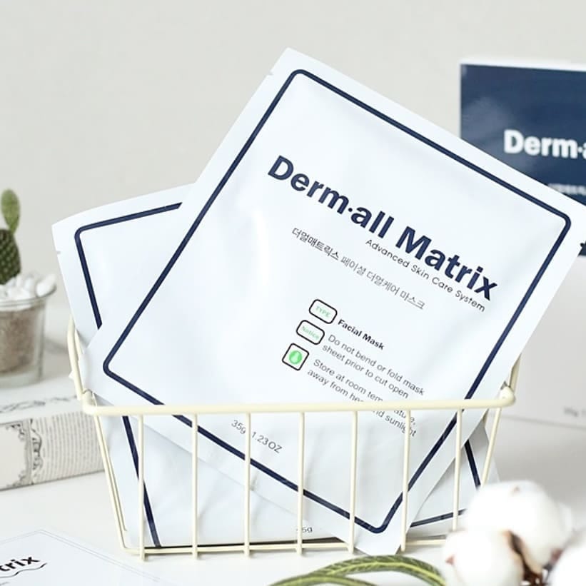 MẶT NẠ DERM ALL MATRIX HỘP 10 MIẾNG (MỚI)