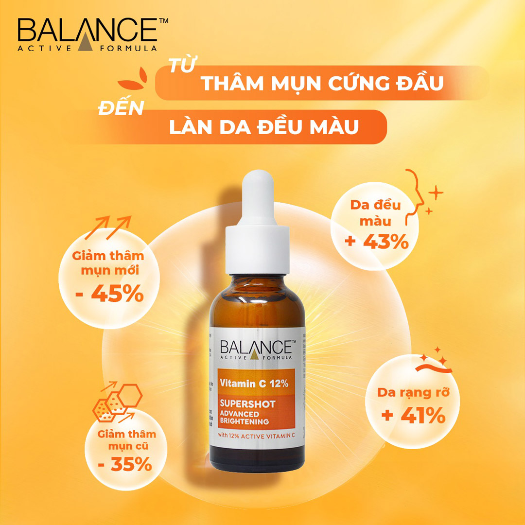 SERUM BALANCE VITAMIN C 30ML VÀNG UK