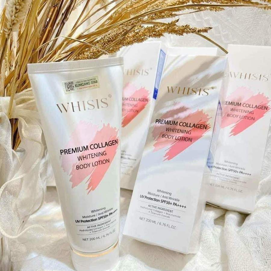 KEM DƯỠNG BODY WHISIS COLLAGEN SPF50+ PA++++