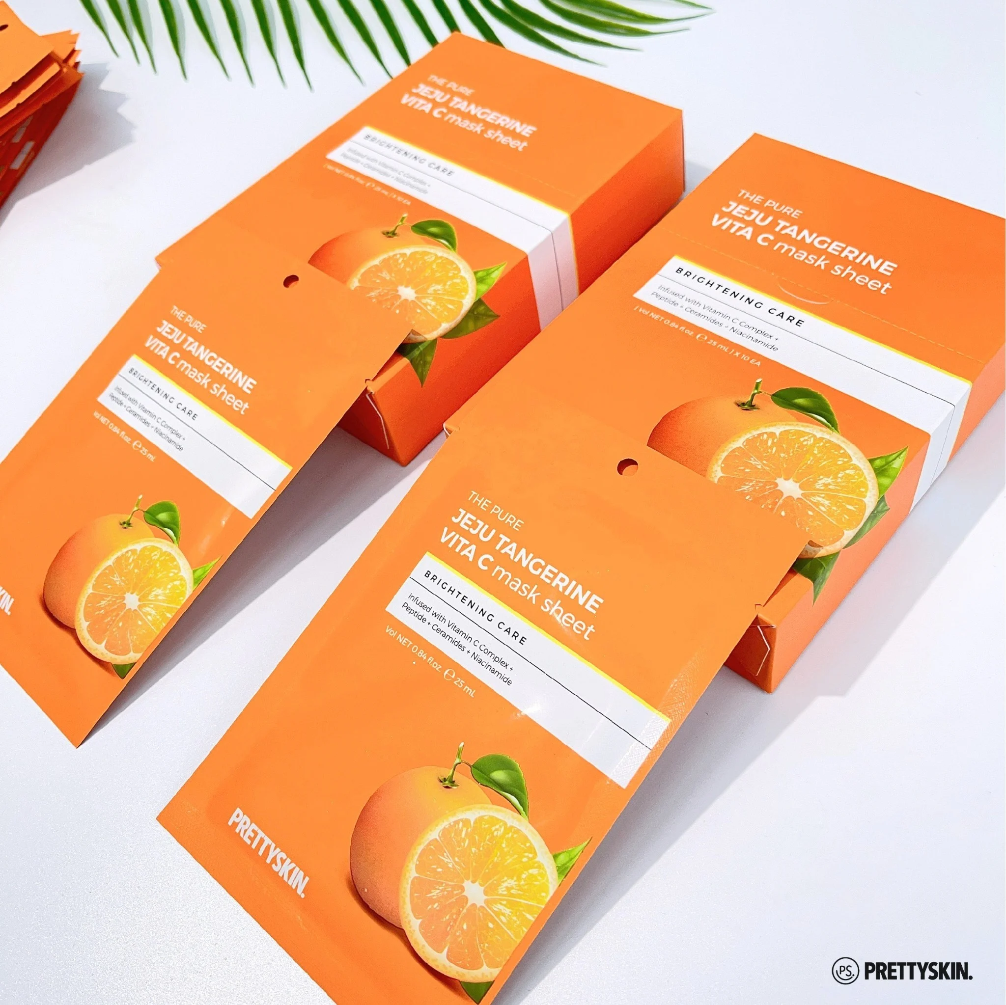 Mặt nạ trắng da Vita C Tangerine Prettyskin