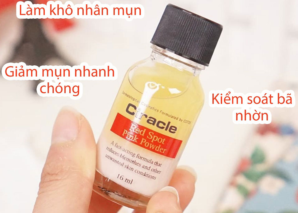 Dung dịch chấm mụn Ciracle Red Spot Pink mới