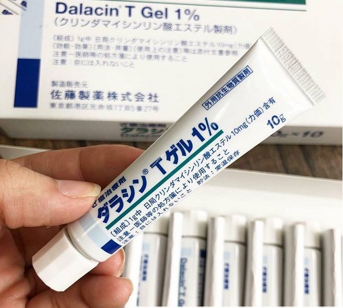 Trị mụn Dalacin 10g Nhật