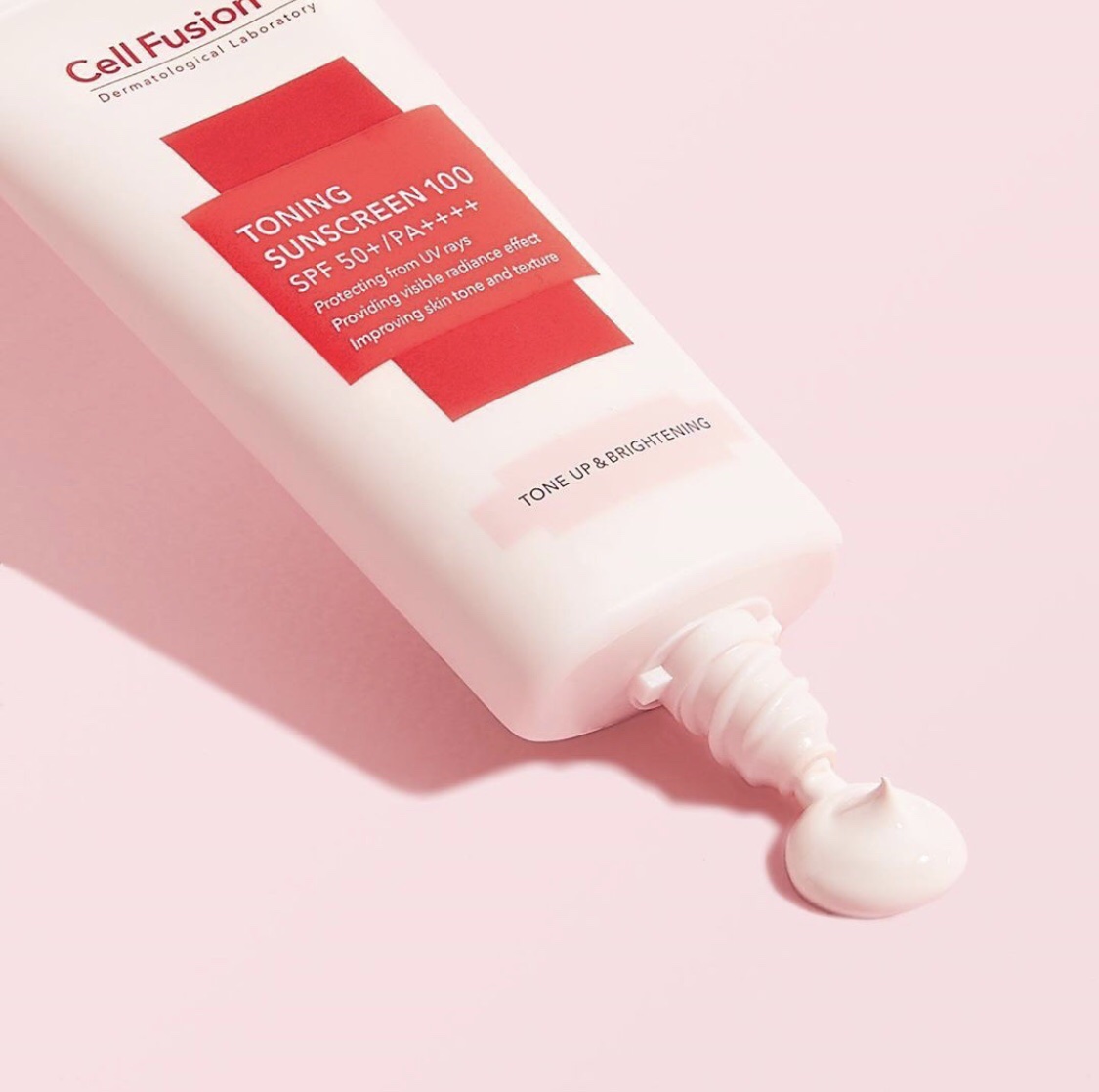 Kem Chống Nắng Cell Fusion C Toning Sunscreen Nâng Tông: Hồng