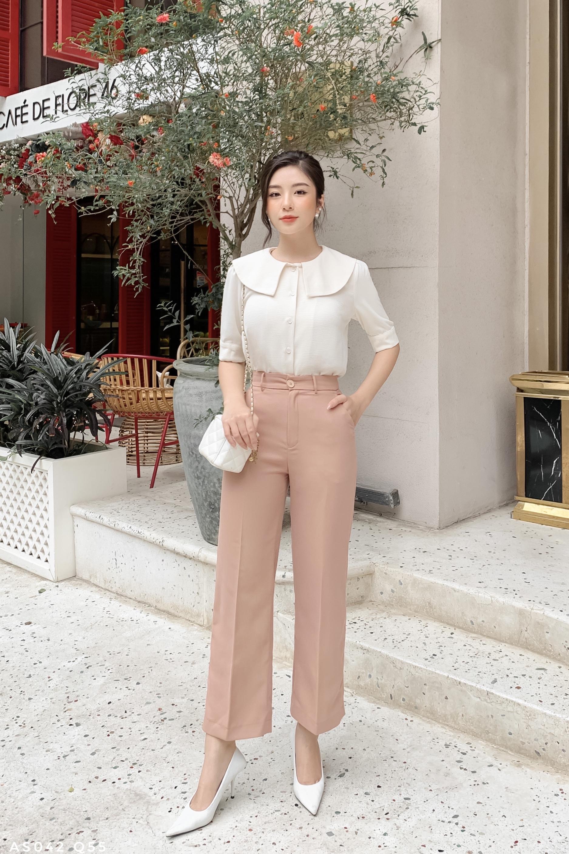 Quần culottes dáng lửng