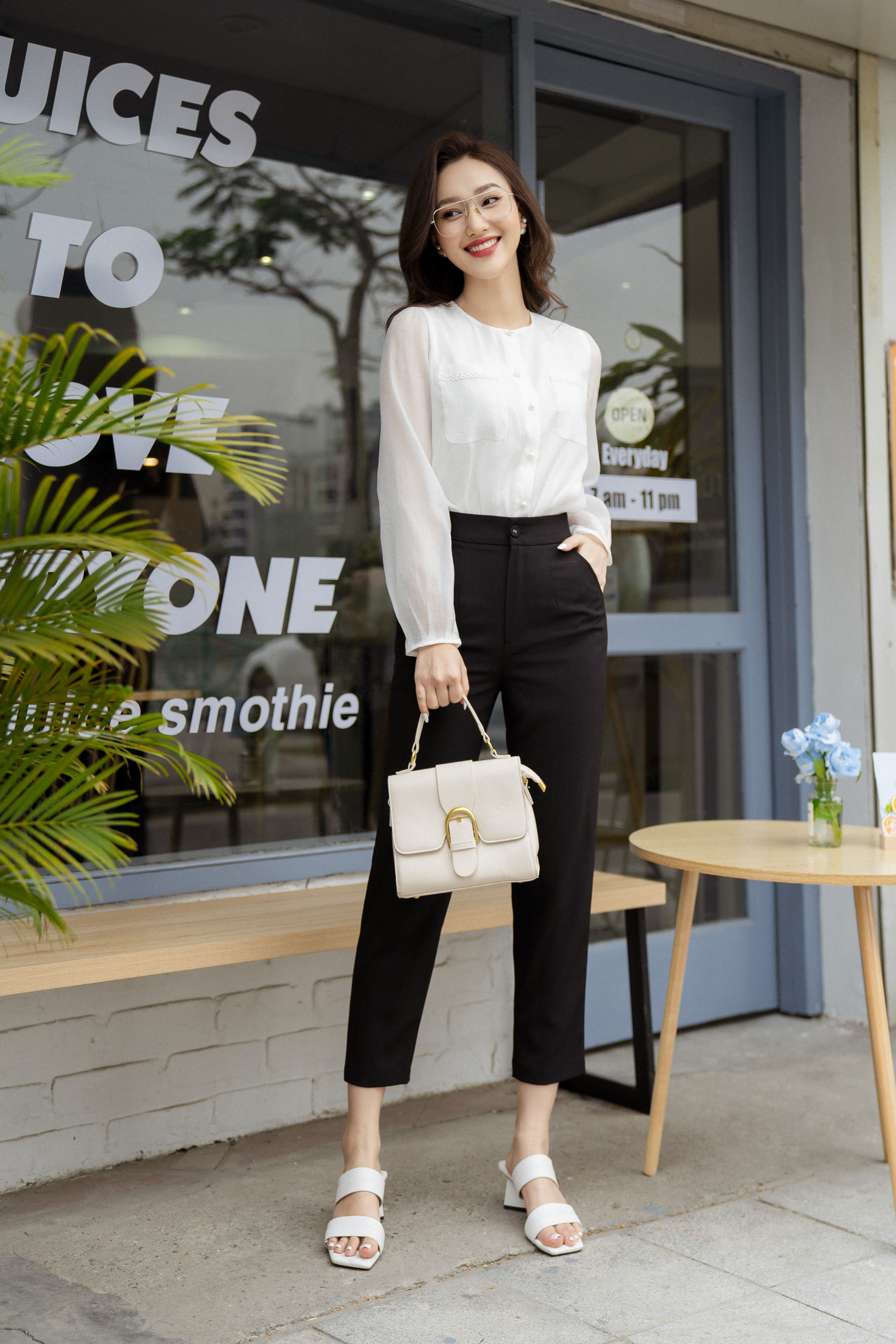 Quần baggy basic thanh lịch