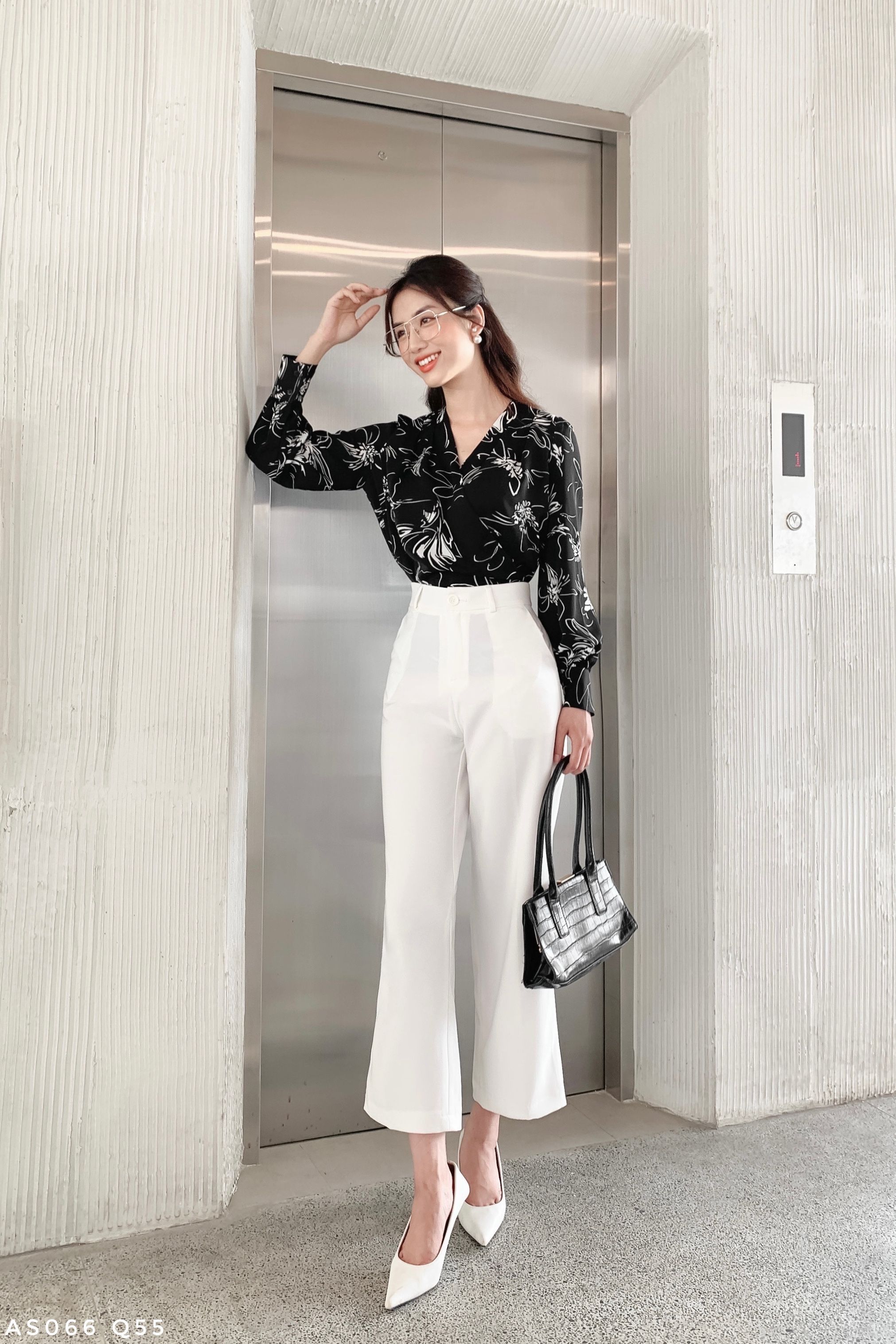 Quần culottes dáng lửng