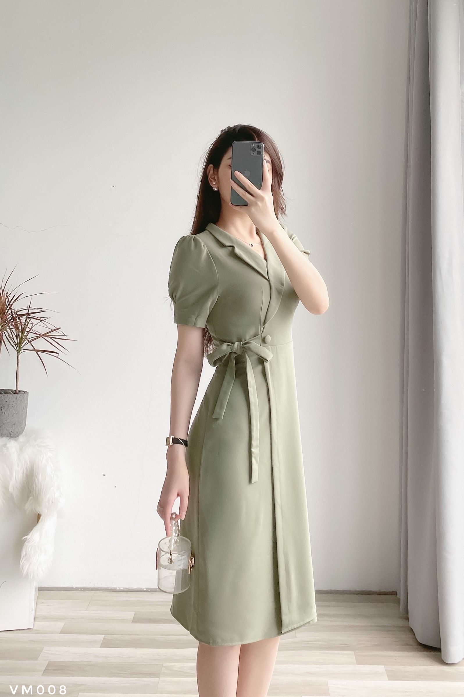 Mã FADEP2903 giảm đến 30k đơn từ 99k] Váy Buộc Dây Chéo Cổ Khóa Lưng, Đầm  Nữ Chữ A Hàn Quốc | Shopee Việt Nam