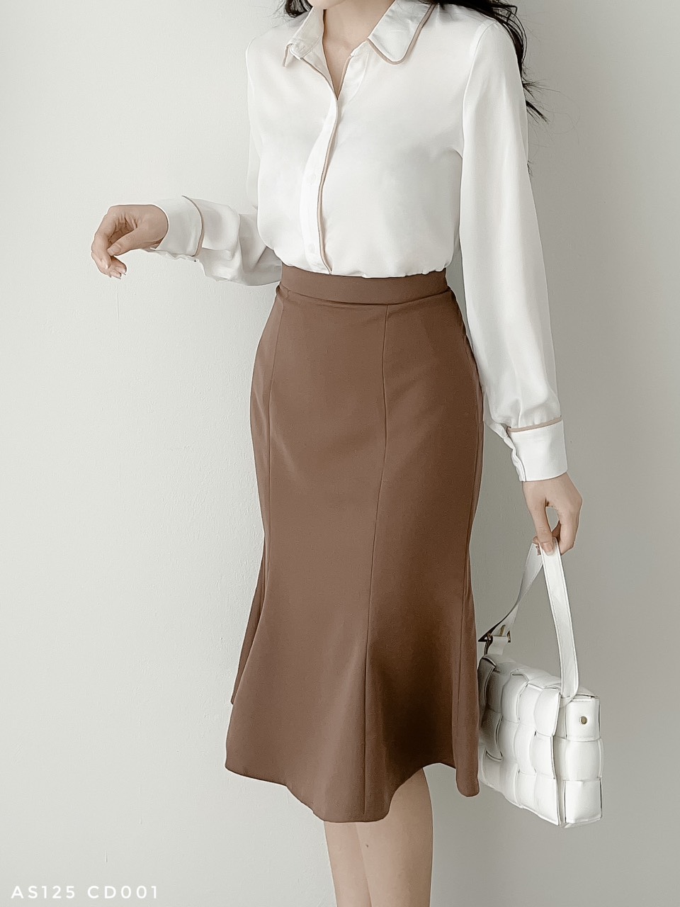 Chân váy đuôi cá dáng ôm CV05-35 | Thời trang công sở K&K Fashion