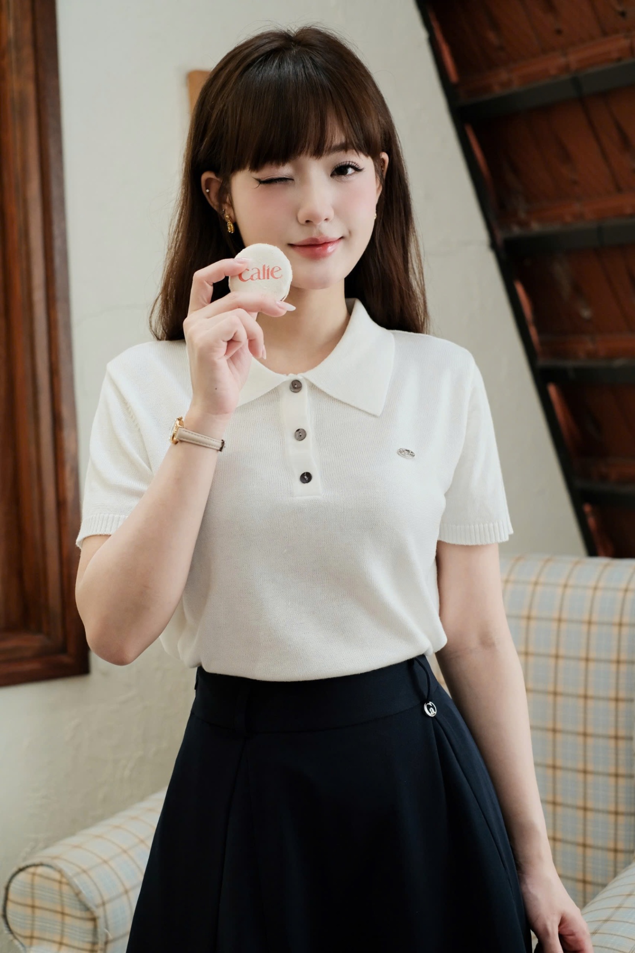 Áo cổ polo tay cộc basic