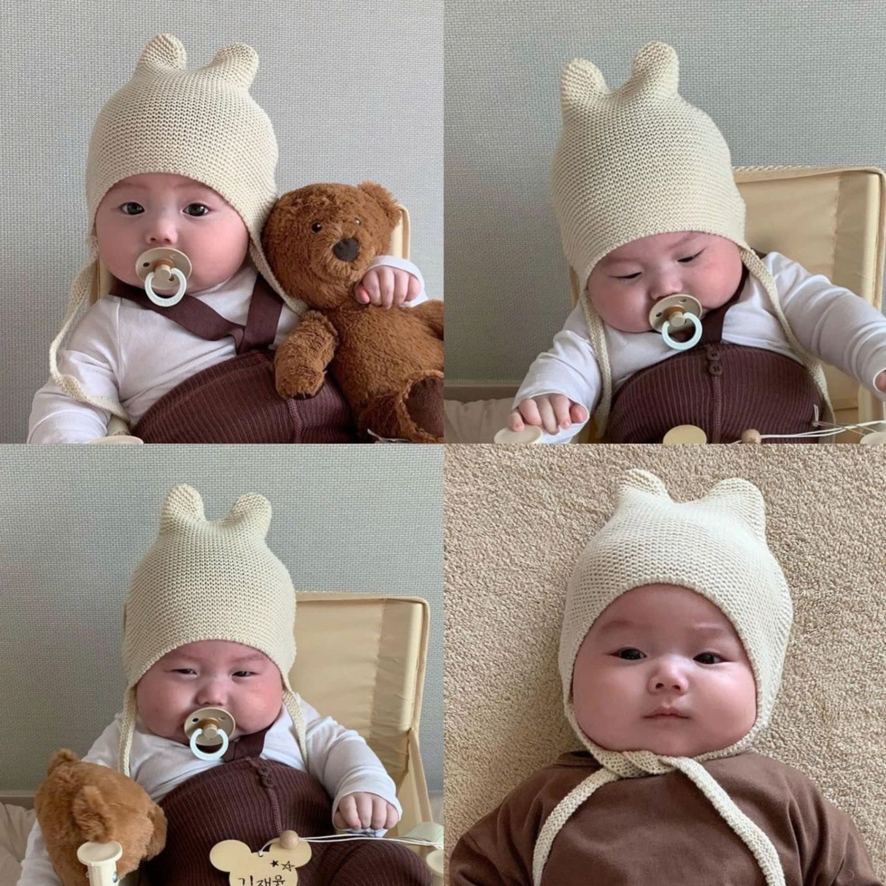 MŨ LEN TAI MÈO HÀN QUỐC