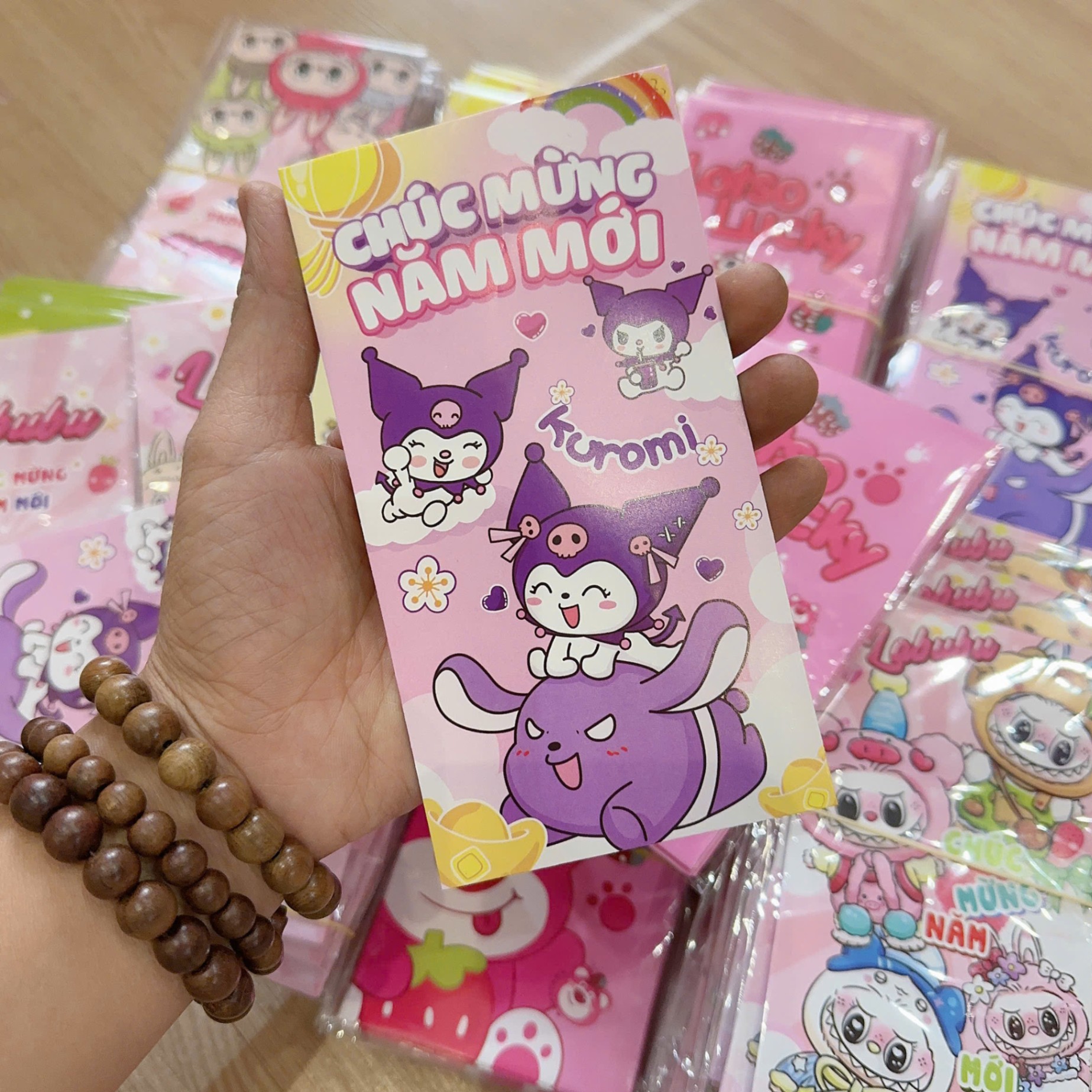 10 set lì xì labubu(set 6c)