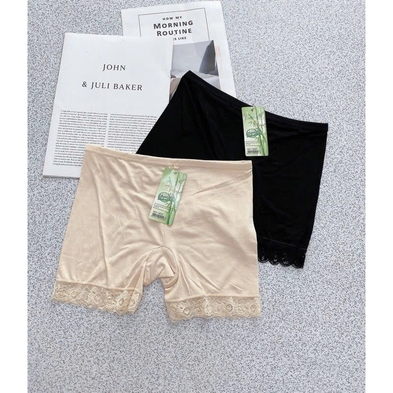 XẢ TẶNG - QUẦN MẶC VÁY COTTON PHA REN
