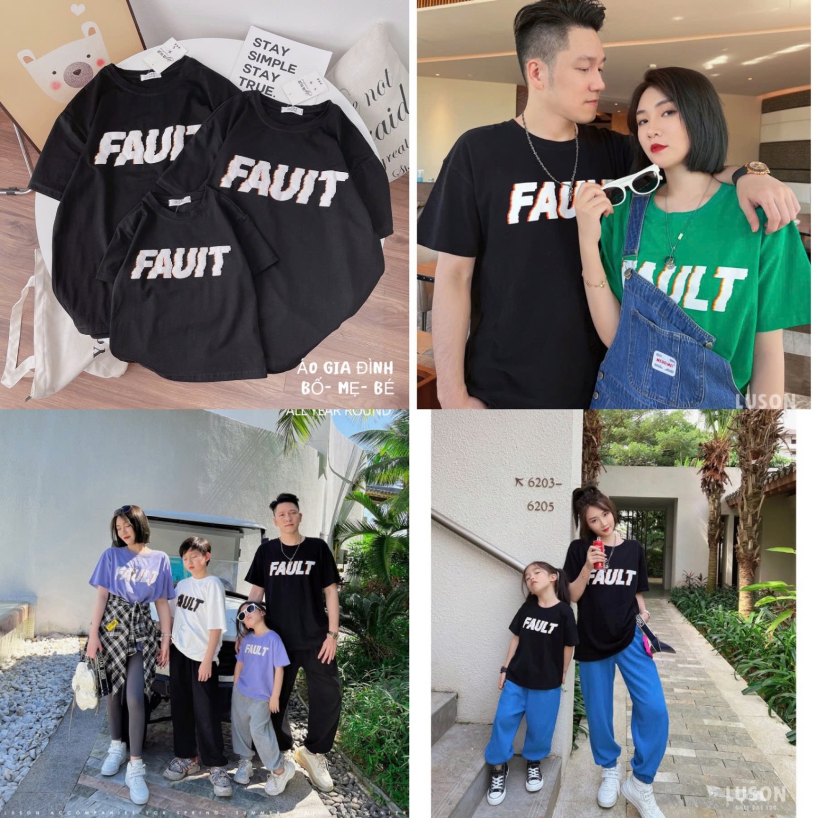 ÁO GIA ĐÌNH FAULT