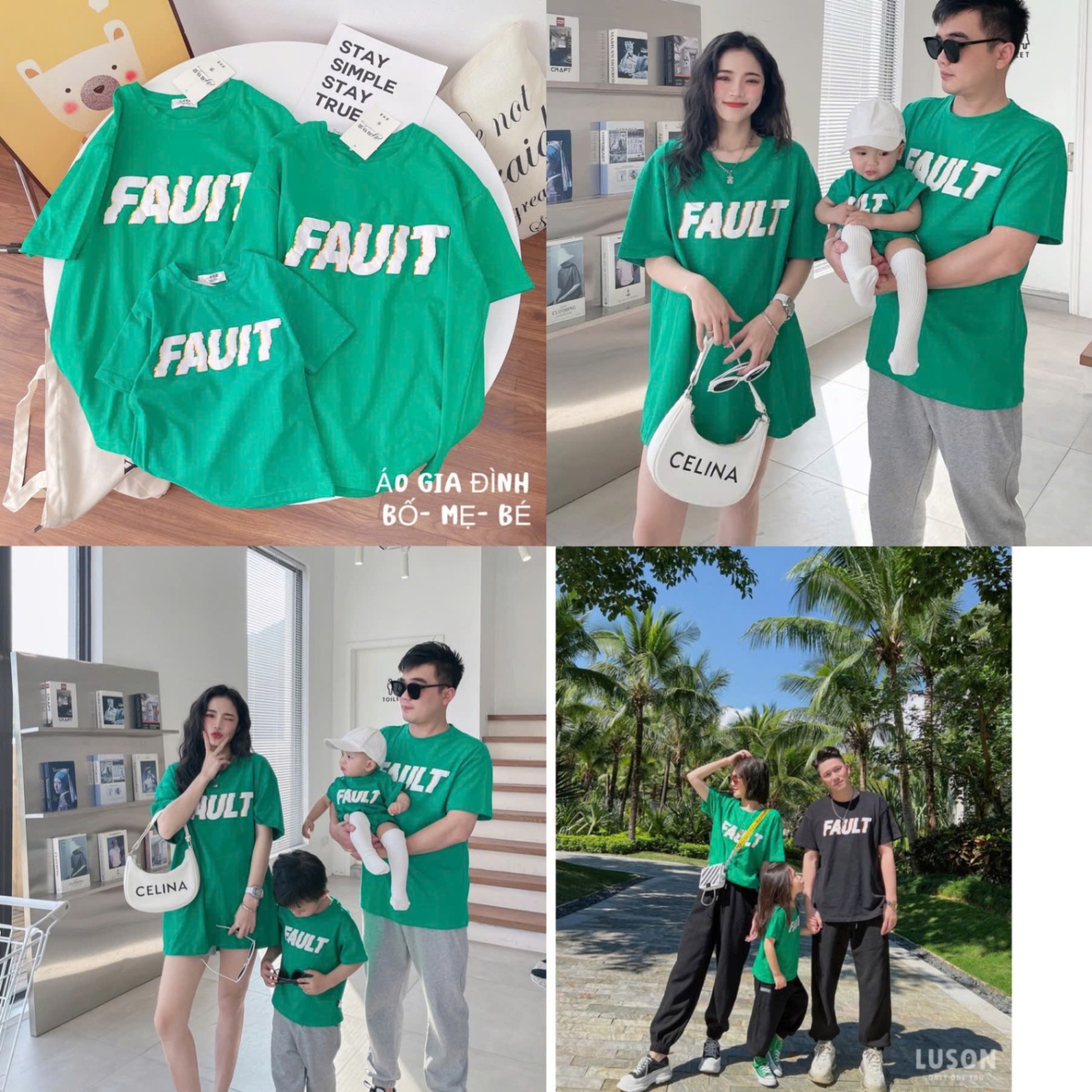 ÁO GIA ĐÌNH FAULT