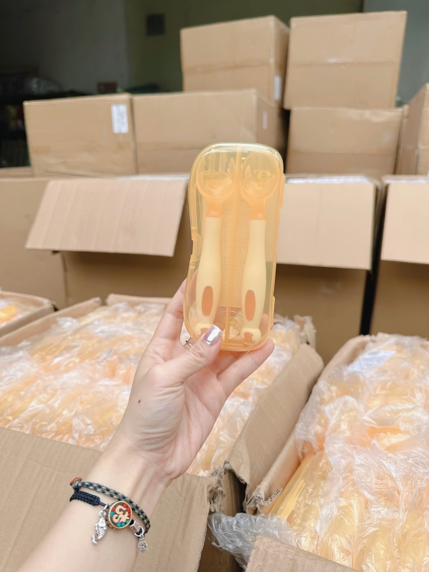 SET THÌA DĨA SLILICON ĂN DẶM