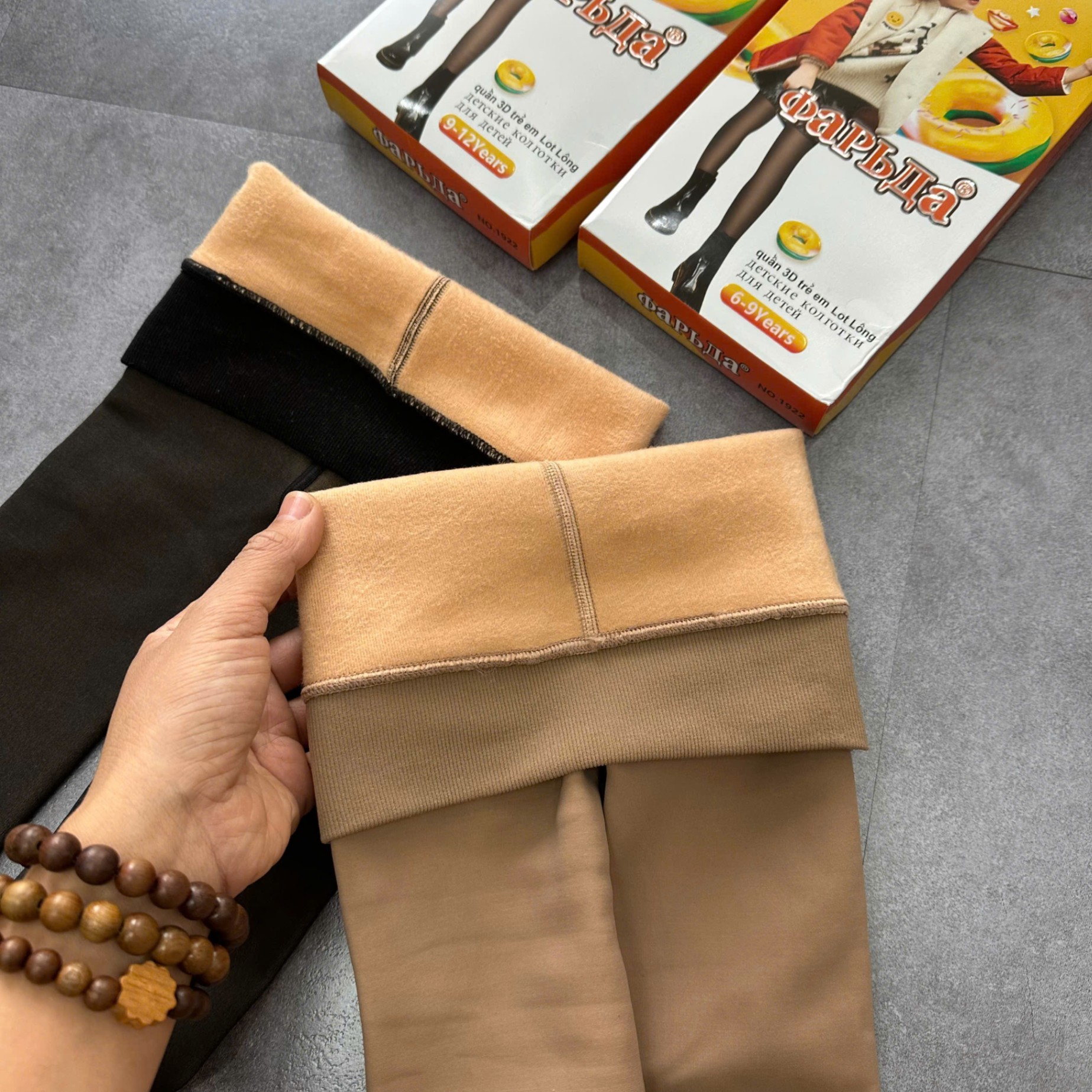 QUẦN TẤT 3D LÓT LÔNG BÉ