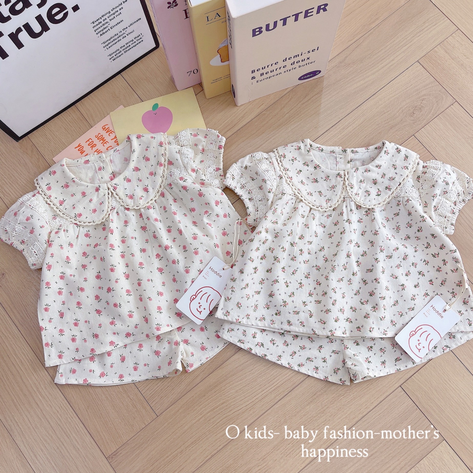 OBC19- SET LINEN HOA O KIDS