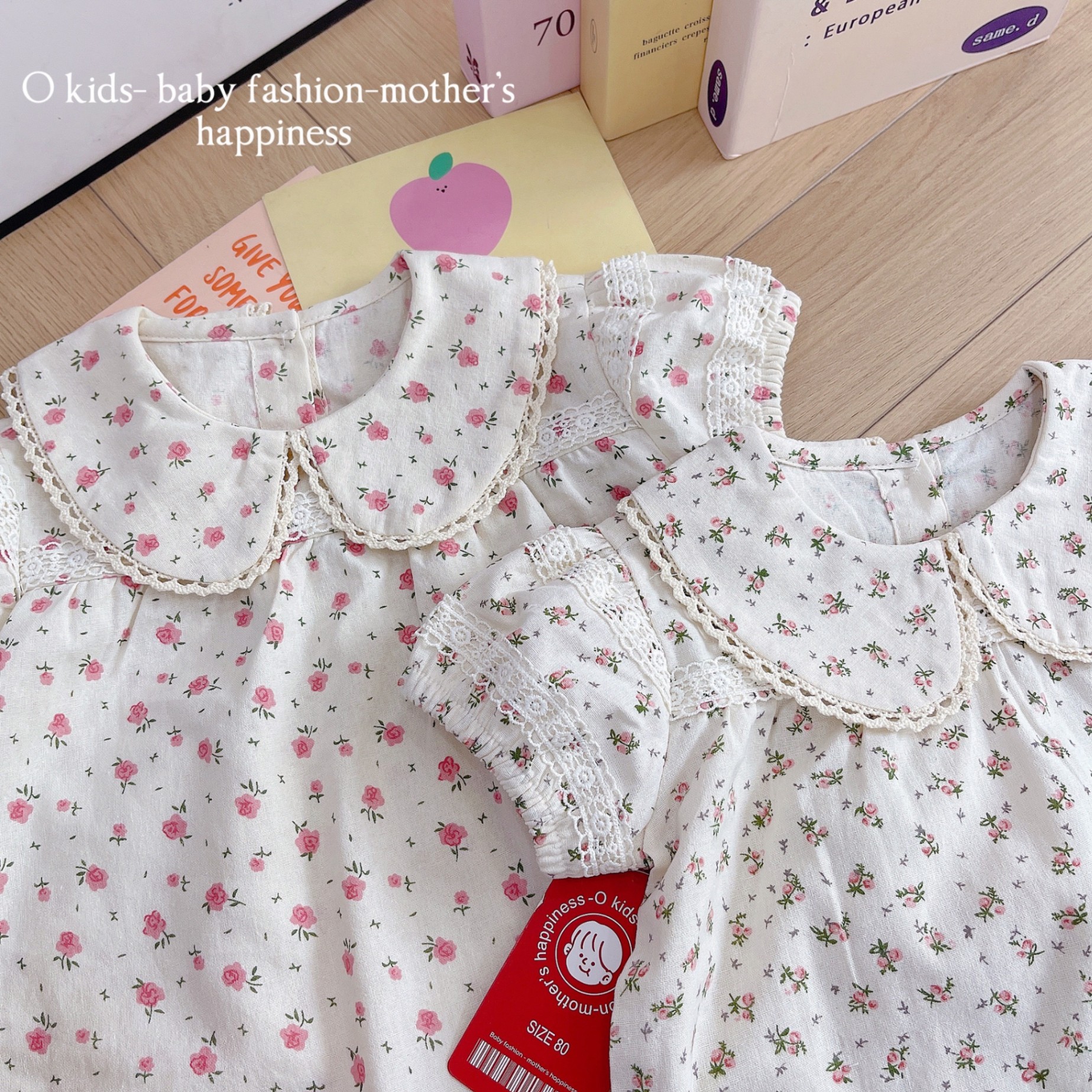 OBC19- SET LINEN HOA O KIDS