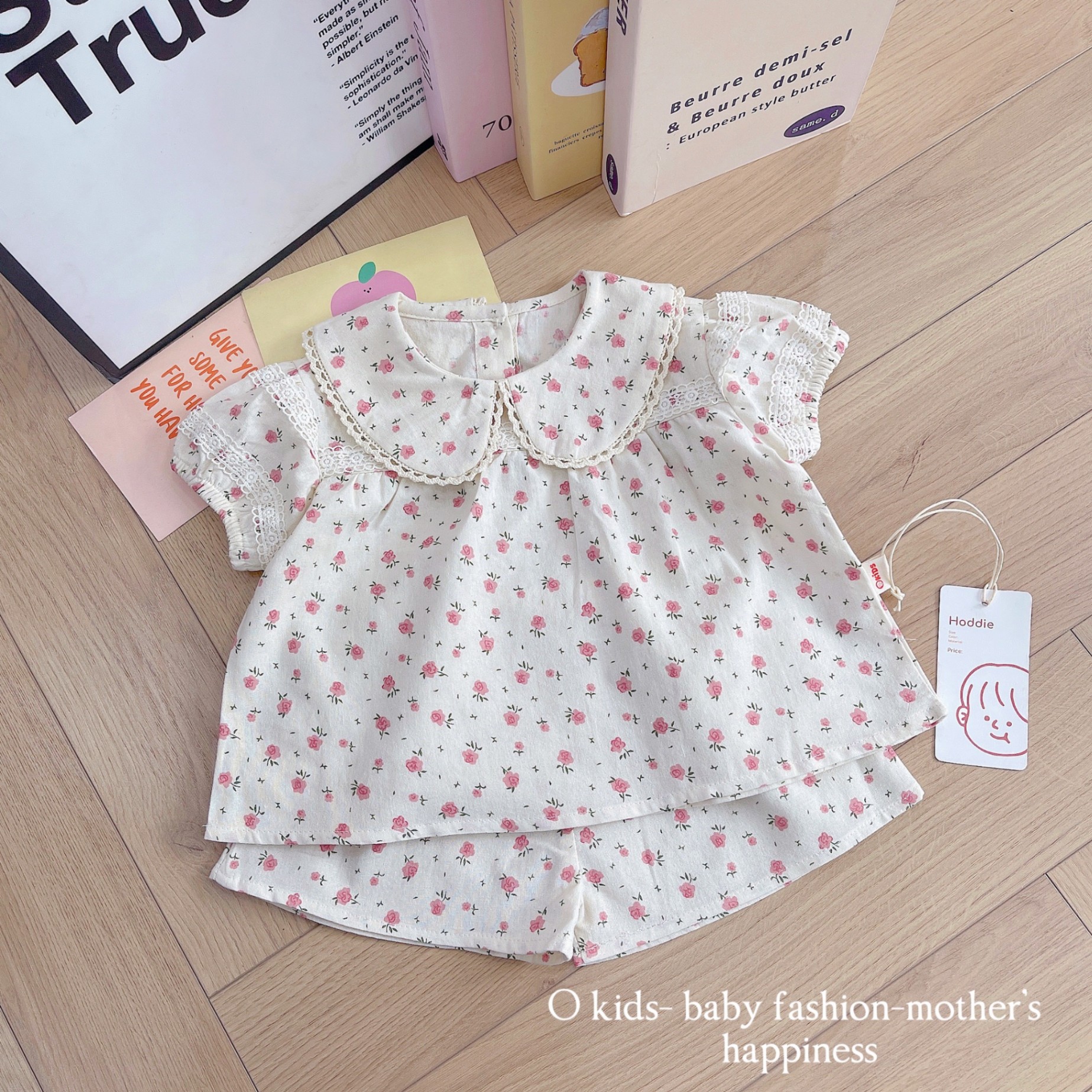 OBC19- SET LINEN HOA O KIDS