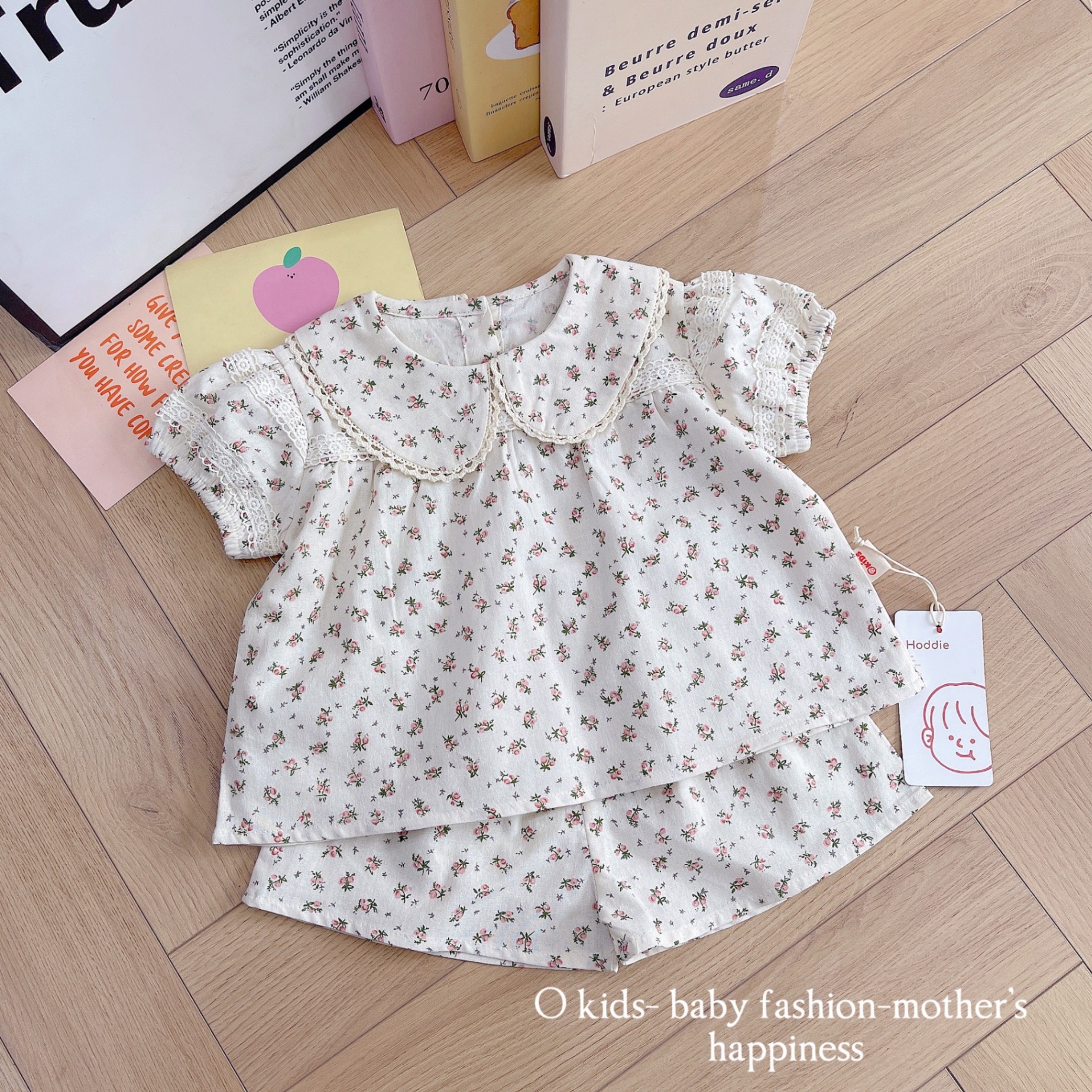OBC19- SET LINEN HOA O KIDS