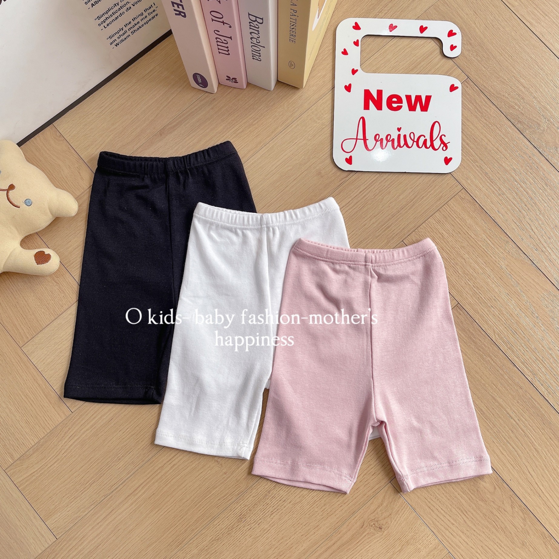 OS3QC23 - SET 3 QUẦN LEGGING LỬNG COTTON HÀN