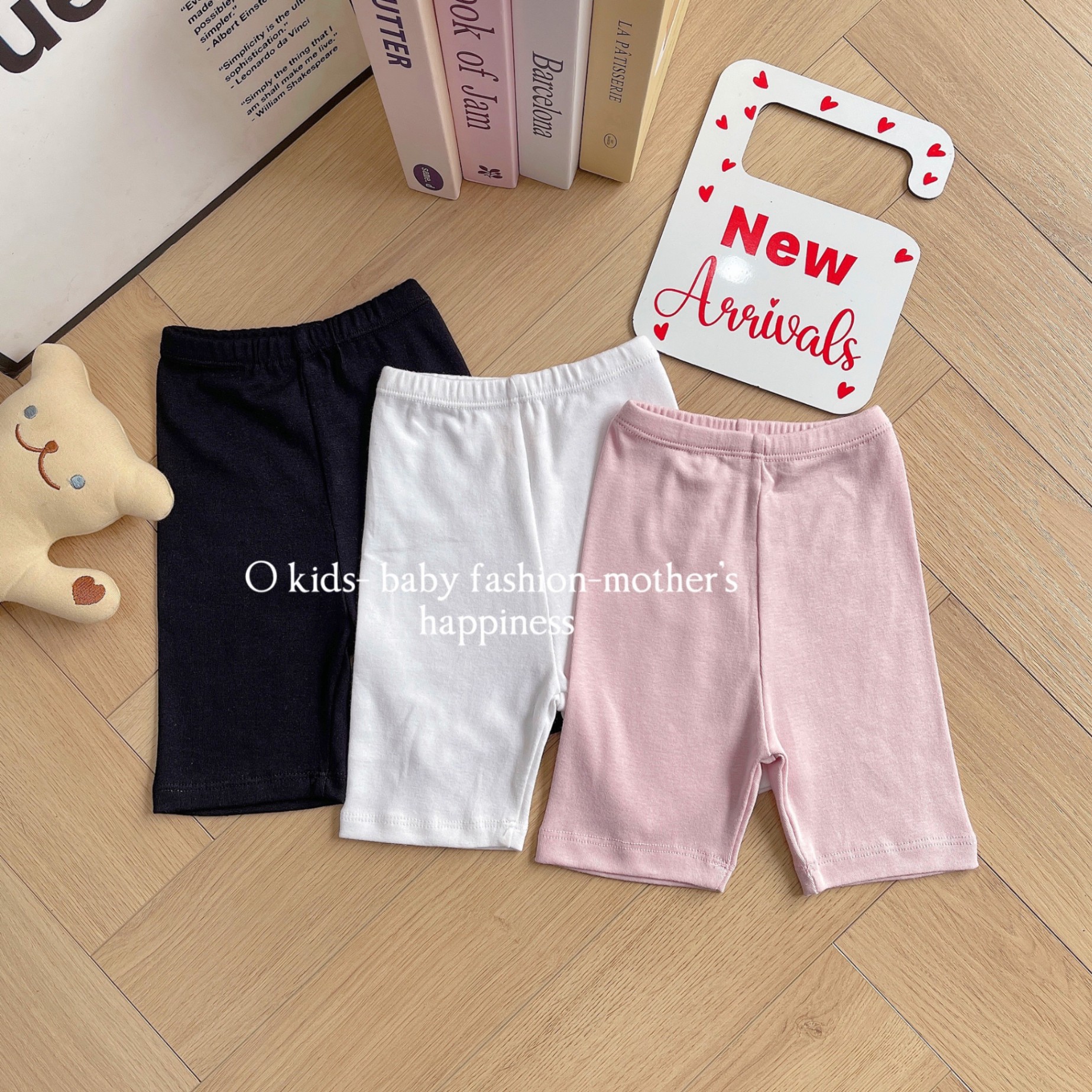 OS3QC23 - SET 3 QUẦN LEGGING LỬNG COTTON HÀN