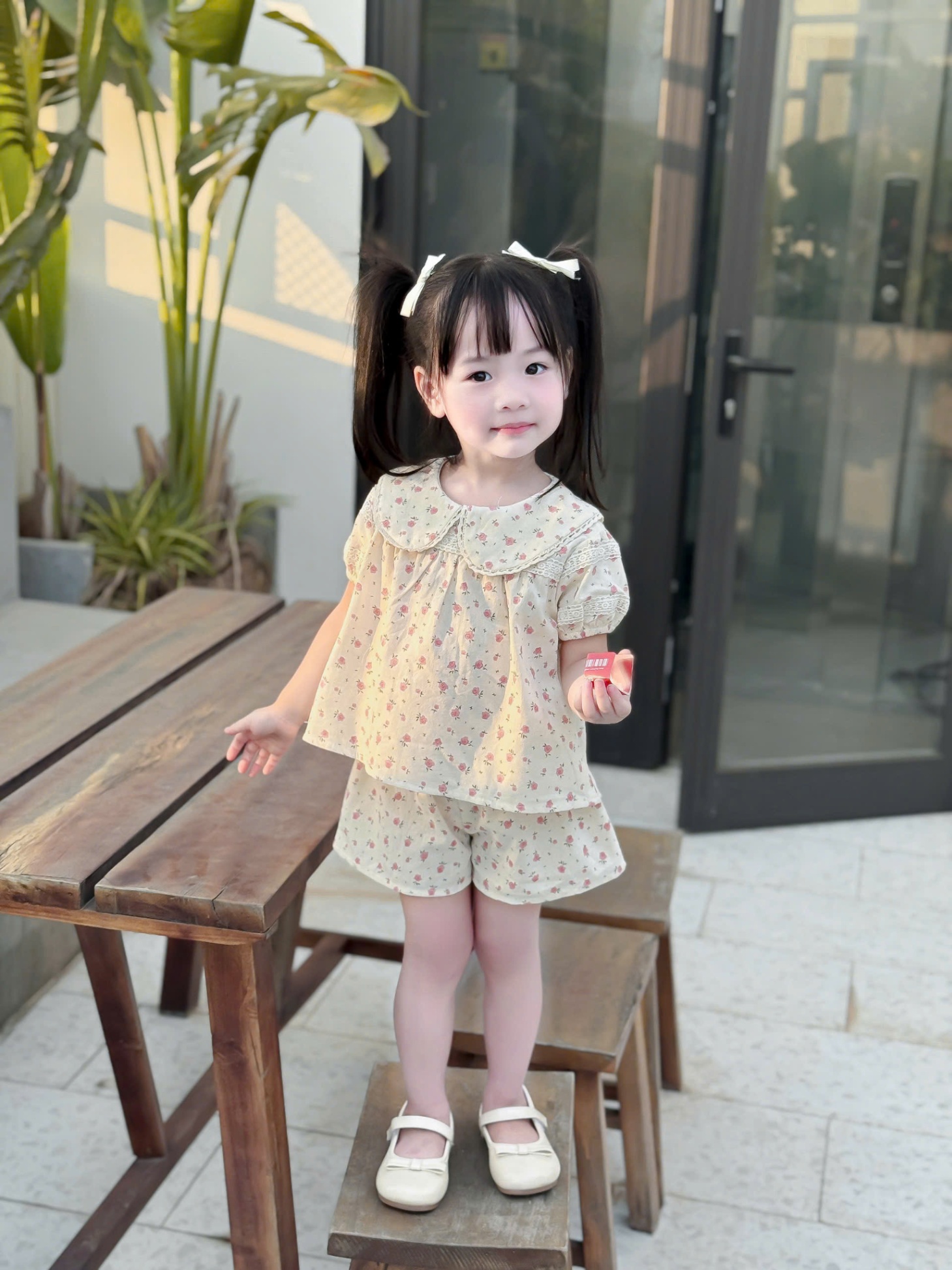 OBC19- SET LINEN HOA O KIDS