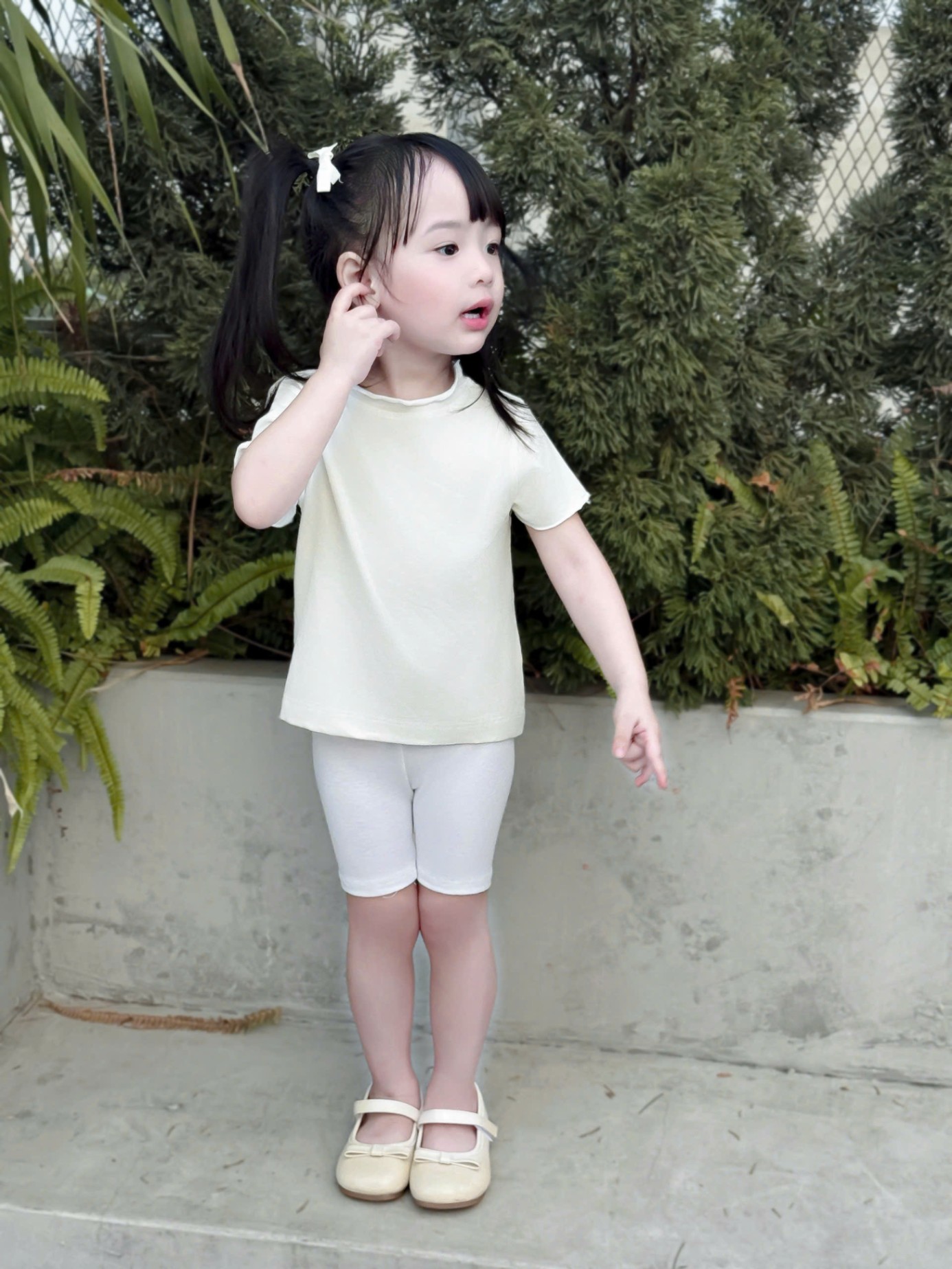OS3QC23 - SET 3 QUẦN LEGGING LỬNG COTTON HÀN