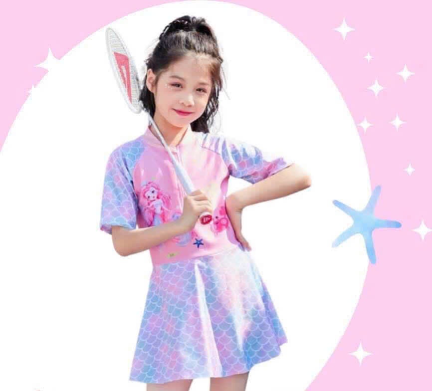 set đồ bơi váy liền thân nàng tiên cá
