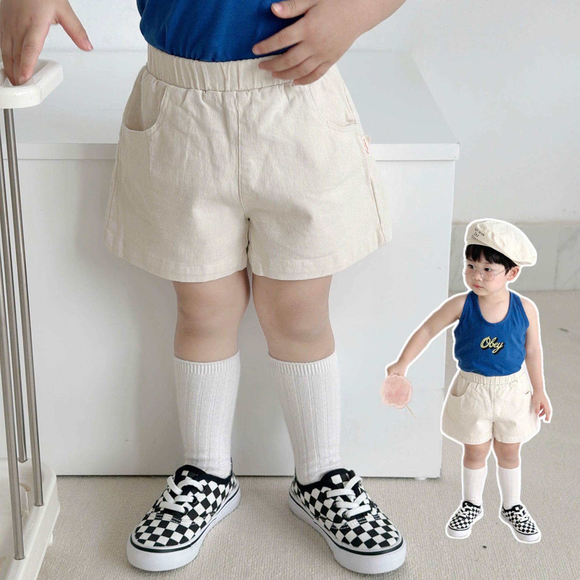 OQC05- QUẦN KAKI ĐÙI HÀN BÉ TRAI O KIDS