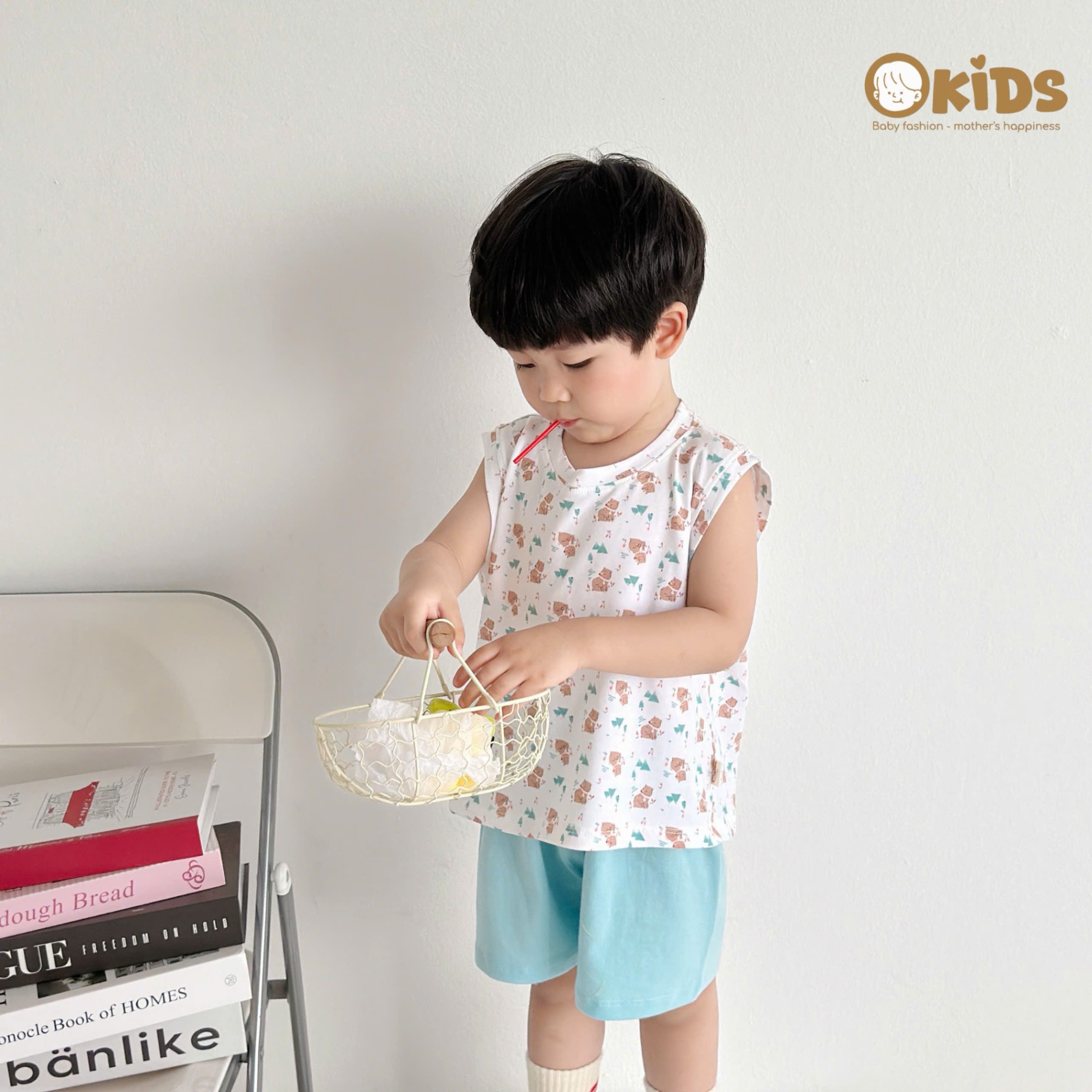 OBBL37- BỘ 3 LỖ COTTON HỌA TIẾT BÉ TRAI