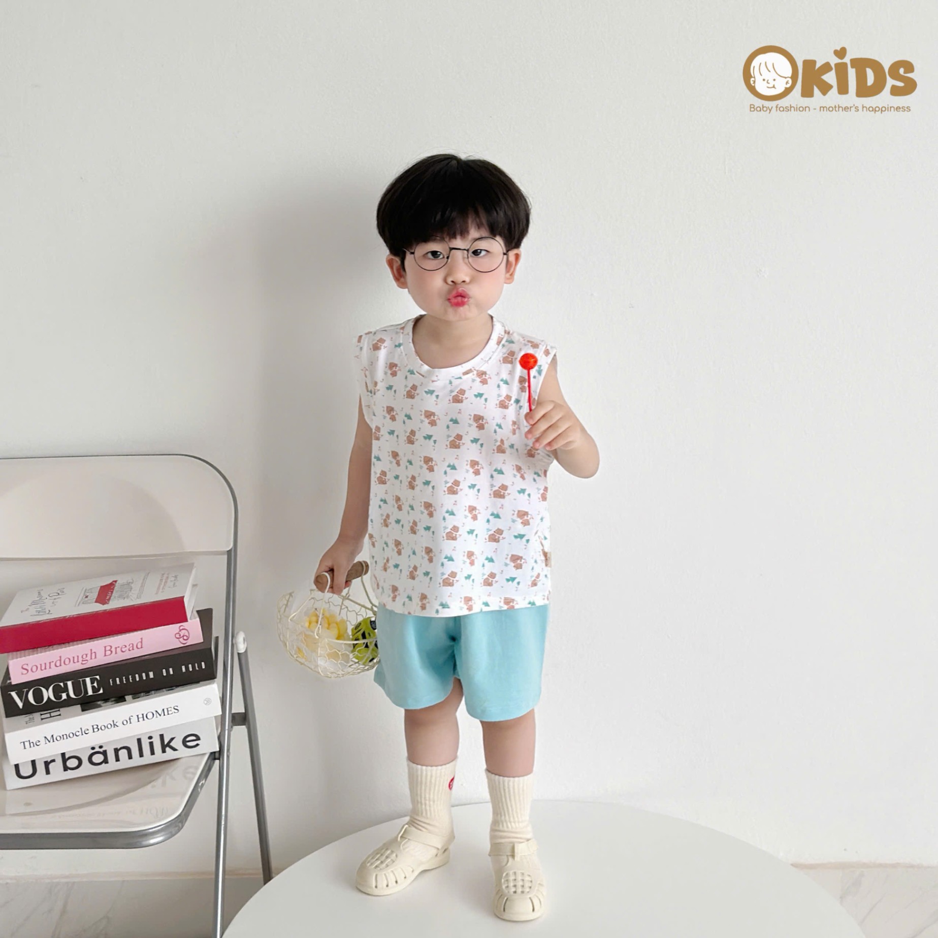 OBBL37- BỘ 3 LỖ COTTON HỌA TIẾT BÉ TRAI