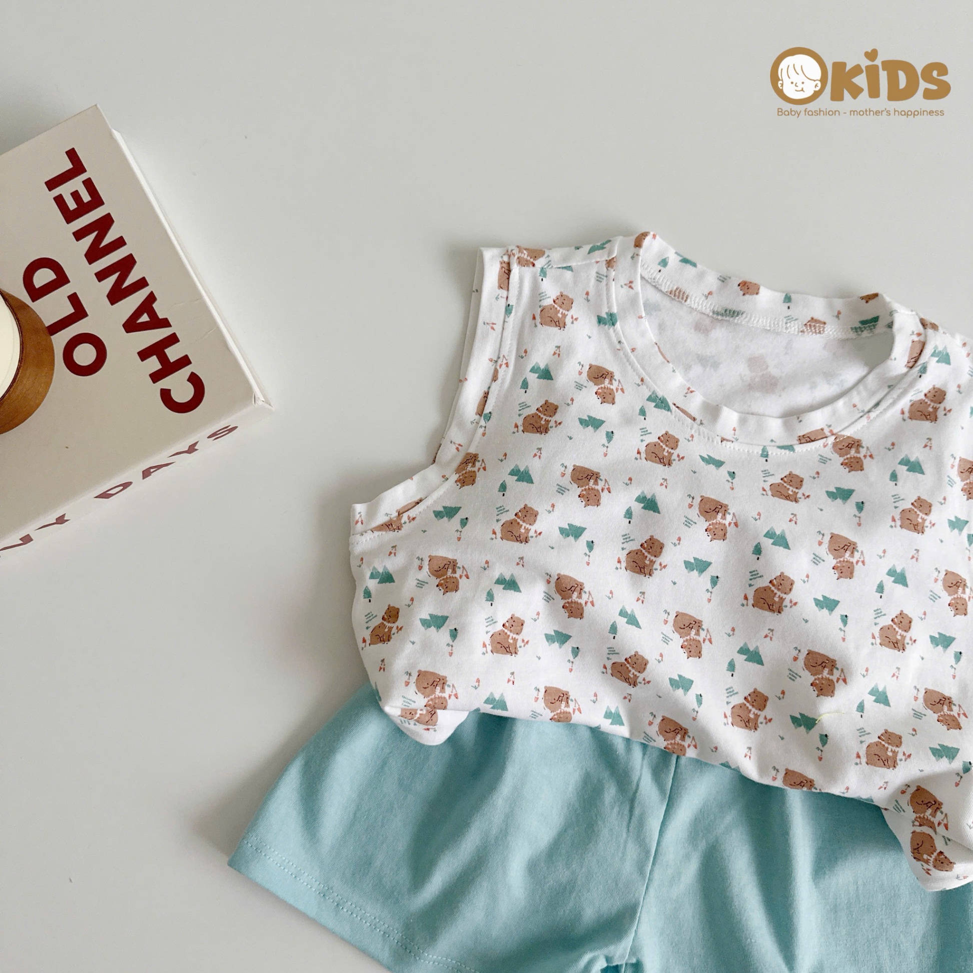 OBBL37- BỘ 3 LỖ COTTON HỌA TIẾT BÉ TRAI