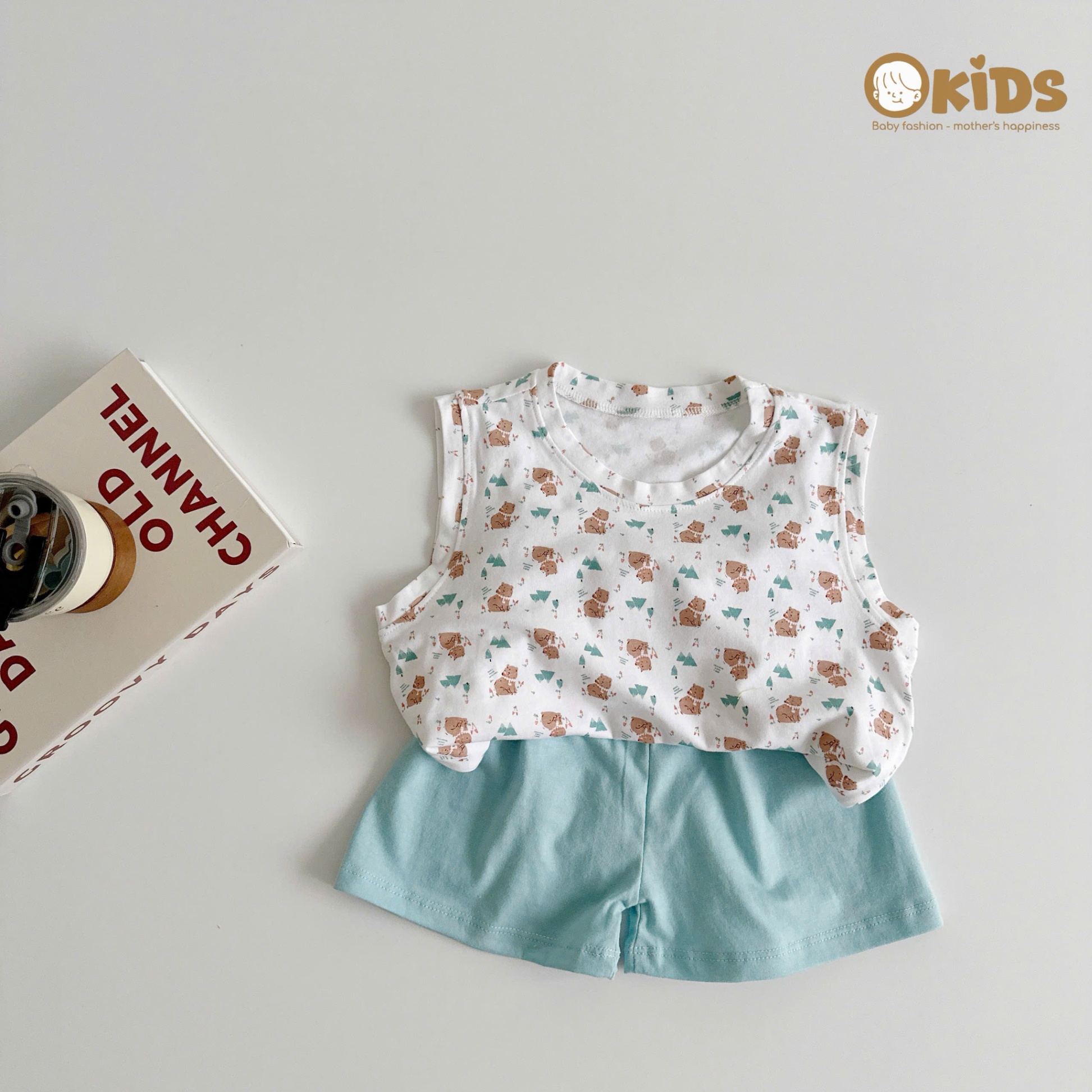 OBBL37- BỘ 3 LỖ COTTON HỌA TIẾT BÉ TRAI