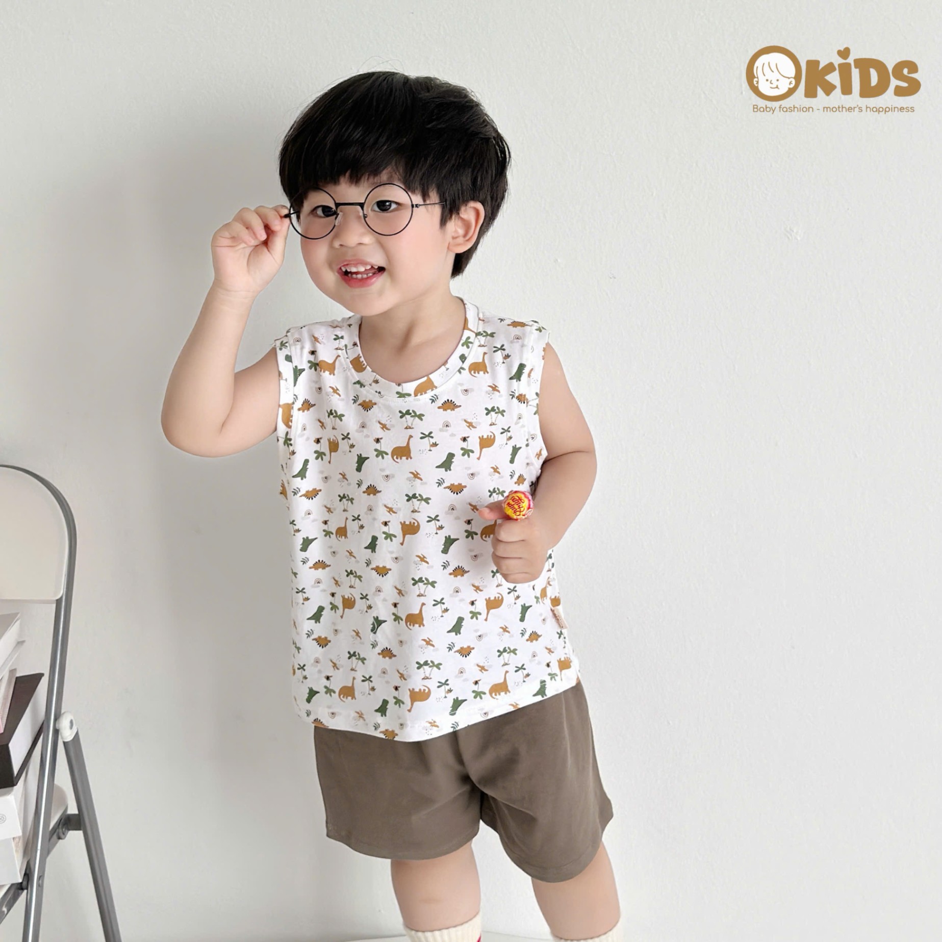 OBBL37- BỘ 3 LỖ COTTON HỌA TIẾT BÉ TRAI