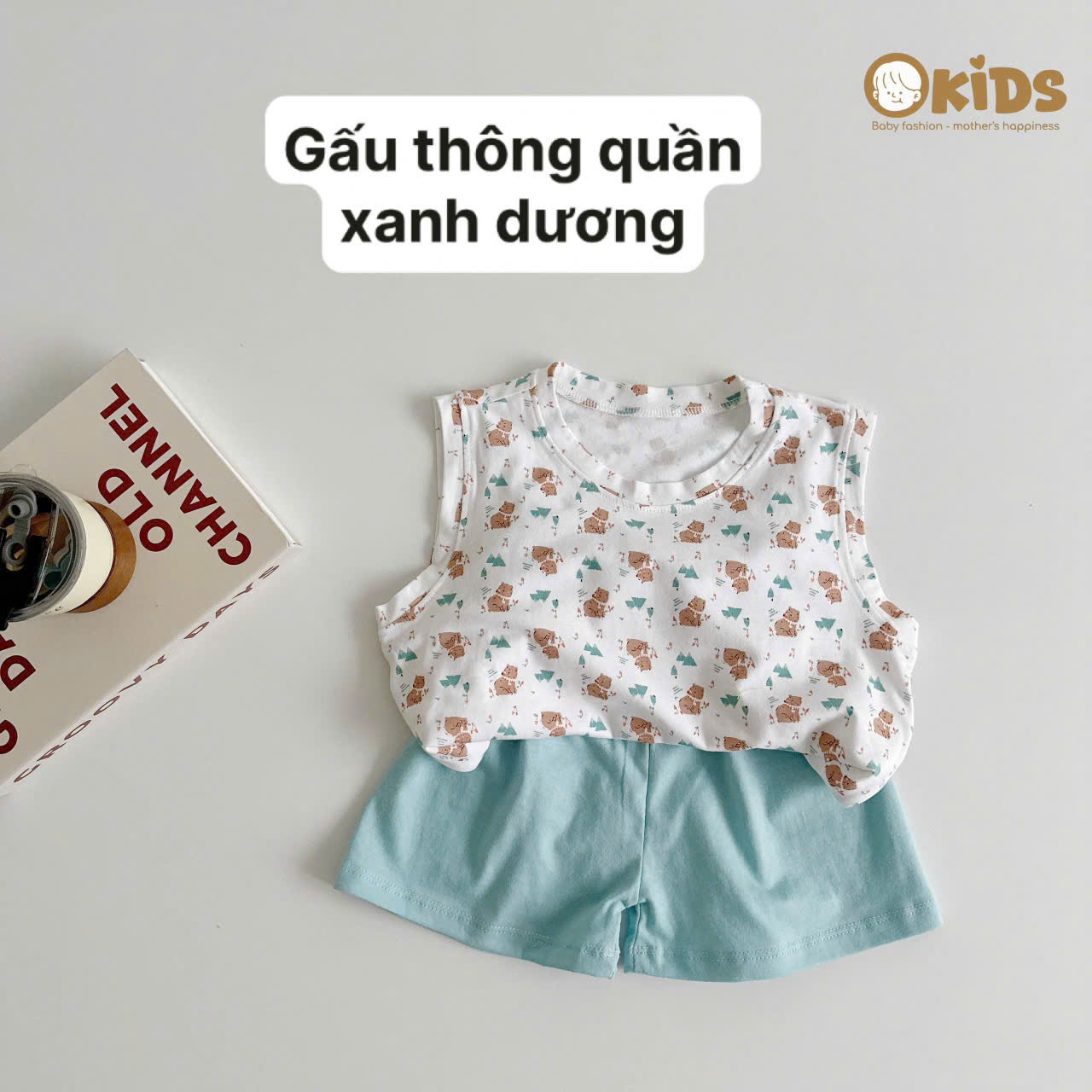 OBBL37- BỘ 3 LỖ COTTON HỌA TIẾT BÉ TRAI