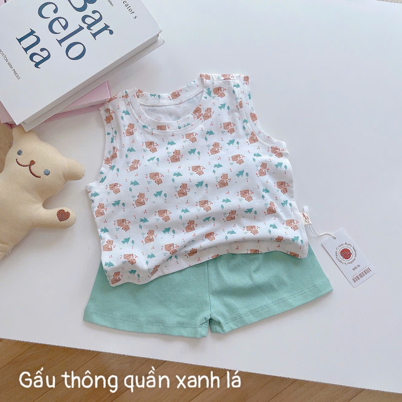 OBBL37- BỘ 3 LỖ COTTON HỌA TIẾT BÉ TRAI