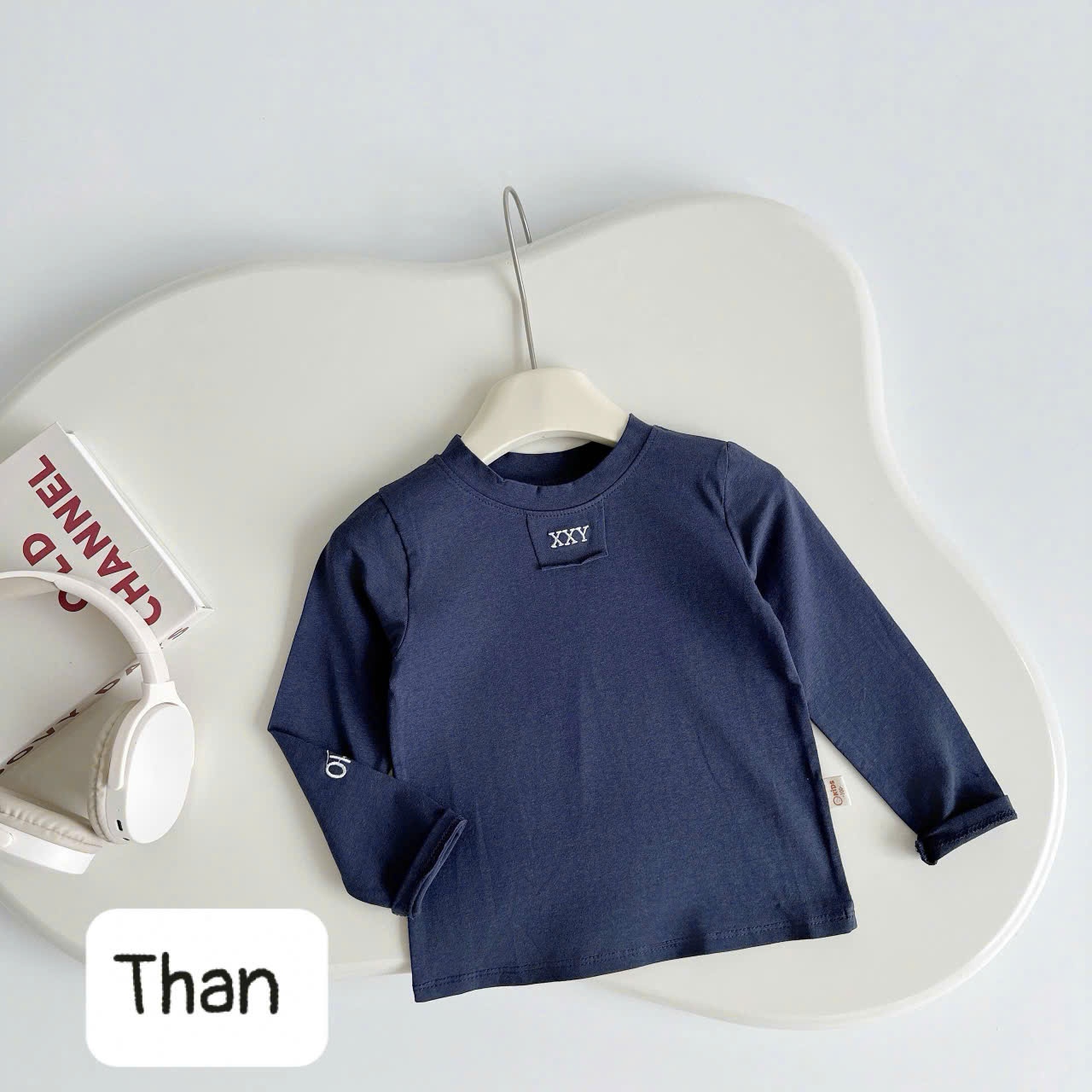 OAD47 - ÁO COTTON DÀI TAY XXY BÉ TRAI