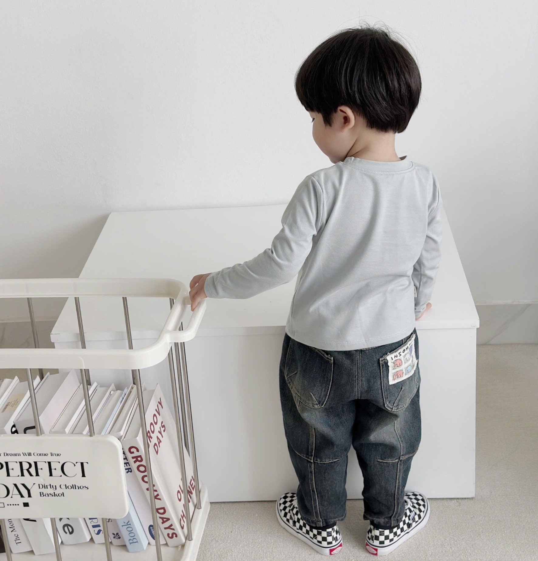 OAD47 - ÁO COTTON DÀI TAY XXY BÉ TRAI